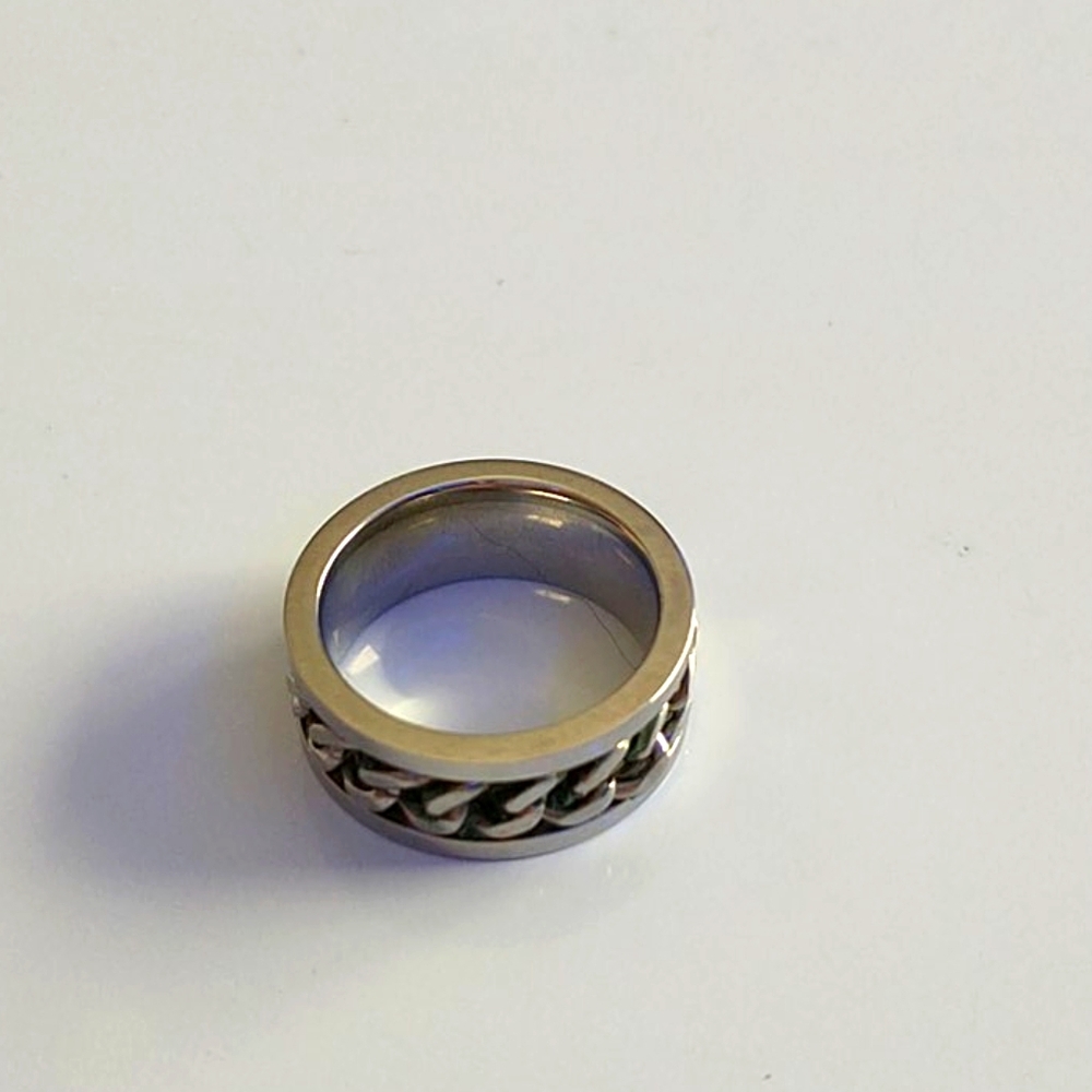 1 fidget ring and a ring that says party girl